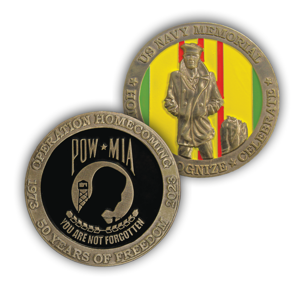 Operation 50th Anniversary Challenge Coin The United