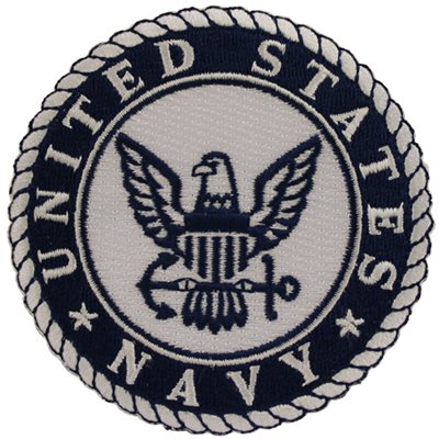 U.S. Navy Logo Patch