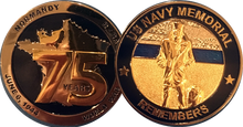 75th Anniversary of D-Day Commemorative Challenge Coin