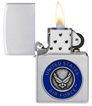 U.S. Air Force™ Satin Chrome Zippo Lighter