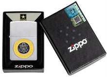U.S. Army Satin Chrome Zippo Lighter
