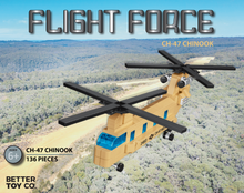 Flight Force Military Aircraft Building Brick Kit Series