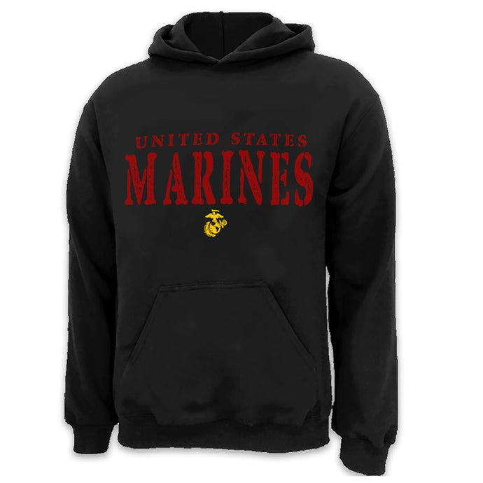U.S. Marine Stamp Logo Hoodie
