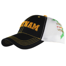 Vietnam Veteran Mesh Print Ball Cap