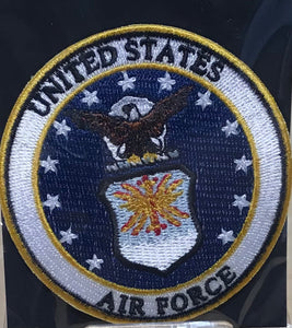 United States Air Force Embroidered Patch Magnet