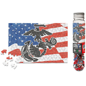 Micro Puzzle - Marines Red, White & Blue