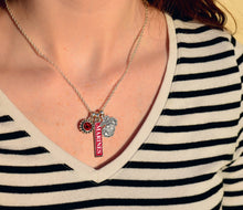 Marines Triple Charm Necklace