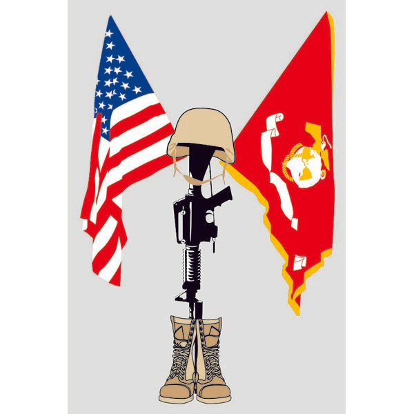 USMC Fallen Hero Decal