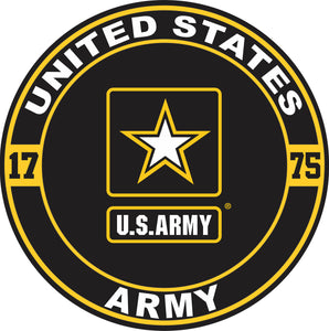 U.S. Army 1775 Round Sticker