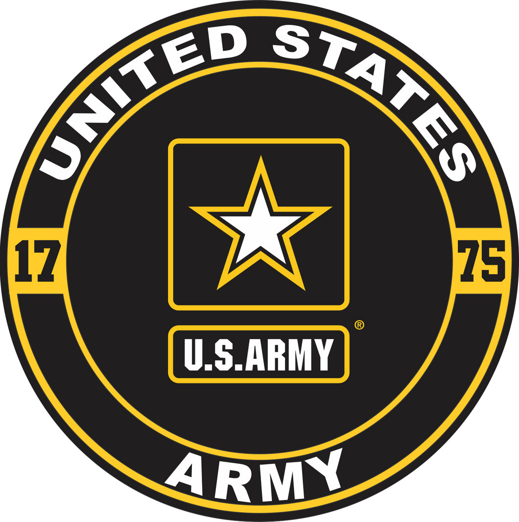 U.S. Army 1775 Round Sticker