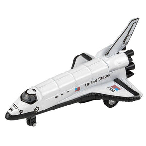 5" Diecast Pull Back Space Shuttle