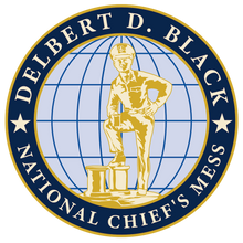 Delbert D. Black National Chief's Mess Mens Nike Pique Polo
