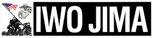 Iwo Jima USMC Bumper Sticker