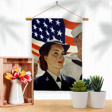 U.S. Navy Waves Armed Forces Military US Historic Decor Flag