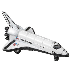 5" Diecast Pull Back Space Shuttle