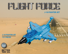 Flight Force Military Aircraft Building Brick Kit Series