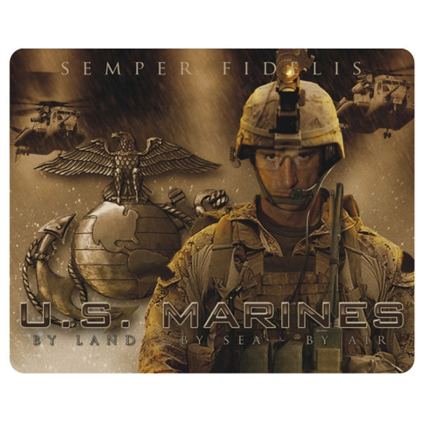 Marine (Land Sea Air) Mouse Pad