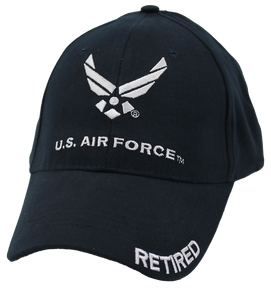 U.S Airforce Retired Hat WHap Logo