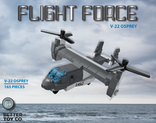 Flight Force Military Aircraft Building Brick Kit Series