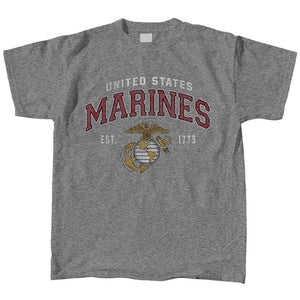 VINTAGE MARINE BLOCK YOUTH T-SHIRT