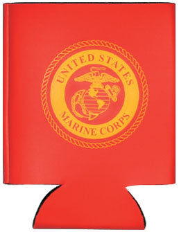 USMC Crest Can Cooler