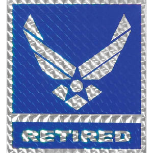 U.S. Air Force Retired Reflective Sticker