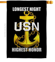U.S. Navy Chief Petty Officer Armed Forces Military Decor Flag