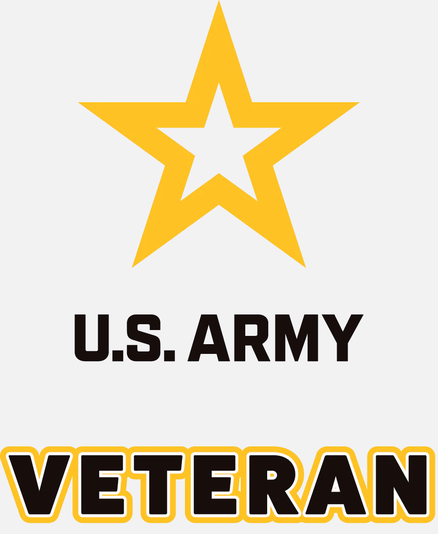 U.S. Army Star Veteran Decal