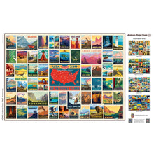 Vintage Posters - National Parks 250th Anniversary 1000 Piece Jigsaw Puzzle