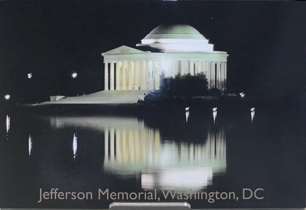 Jefferson Memorial Post Card
