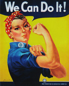 Rosie the Riveter - "We Can Do It" - Sticker