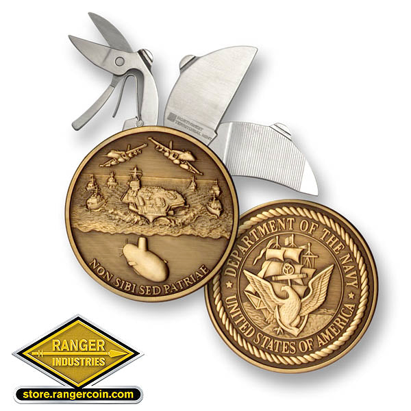 Challenge Coins – The United States Navy Memorial Ship's Store