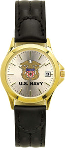 Navy Gold Ladies Watch ( Officer)