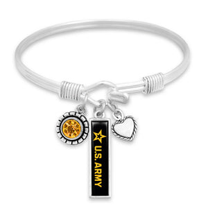 Army® Triple Charm Bracelet