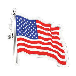 American Flag Die Cut Magnet