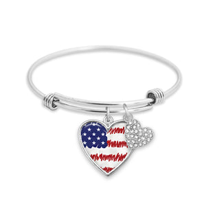 American Flag Bracelet