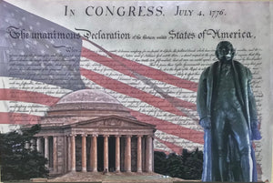 Thomas Jefferson Memorial Post Card