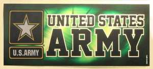 Vintage U.S. Army Star Bumper Sticker