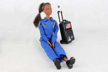 Astronaut Doll in Blue Suite in Box. African American