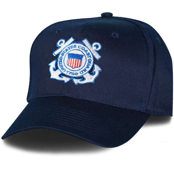 U. S. Coast Guard Crest Ball Cap