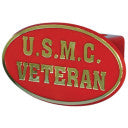 USMC Veteran Oval Hitch Hider