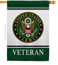 U.S. Army Veteran Armed Forces Military Decor Flag