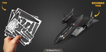 Lockheed® SR-71® Blackbird® Metal Earth Model Kit