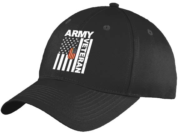 U.S. Army Veteran Flag Ball Cap