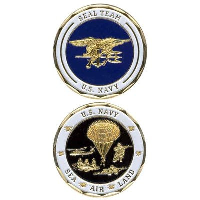 U.S. Navy Seal Team Coin