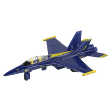 F-18 Blue Angels 6.5" Diecast Pull Back Toy
