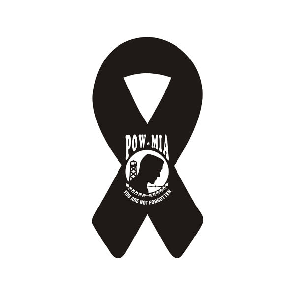 POW MIA 4 inch Ribbon Magnet