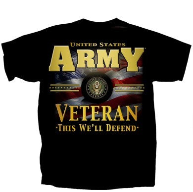 ARMY VET STAR BAND TSHIRT