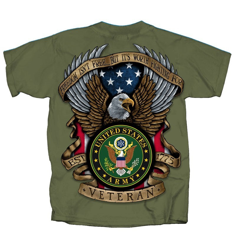 Army Free Veteran T-shirt