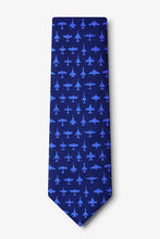 Aviation Navy Blue Silk Tie